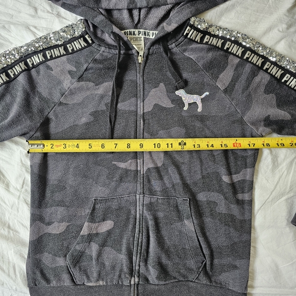 Victoria's Secret Pink Camo Hoodie - Picture 3 of 5
